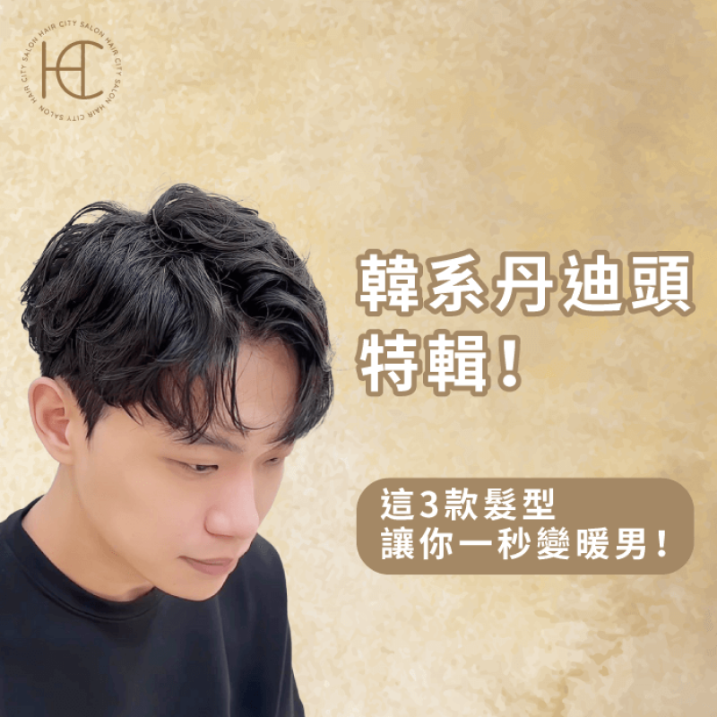 韓系丹迪頭-台中燙髮推薦