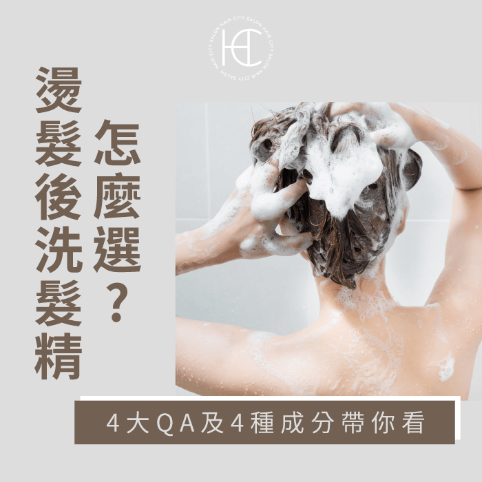 洗髮精相關的4QA及4種成分-燙髮後洗髮精