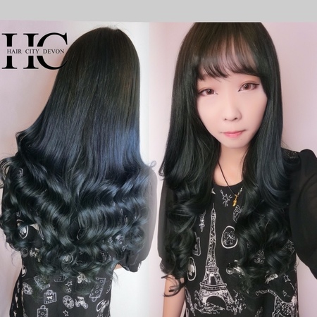 接髮造型前後比照圖 接髮造型-台中接髮推薦