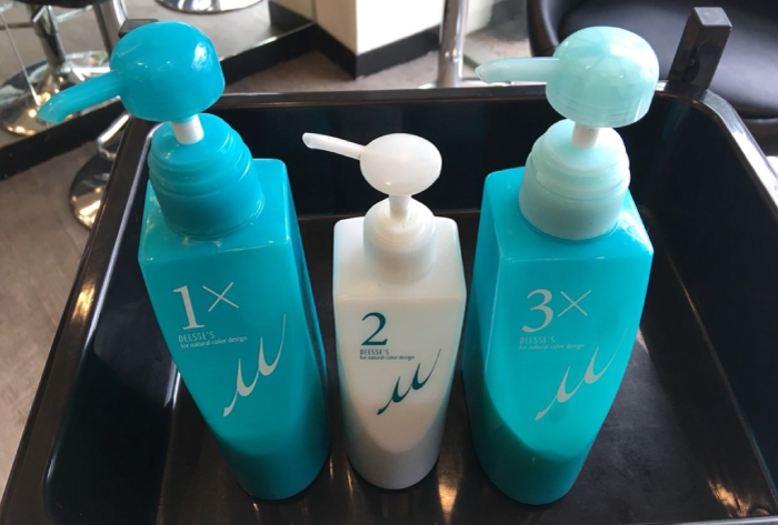 燙髮後使用哥德式三劑式護髮-台中燙髮推薦